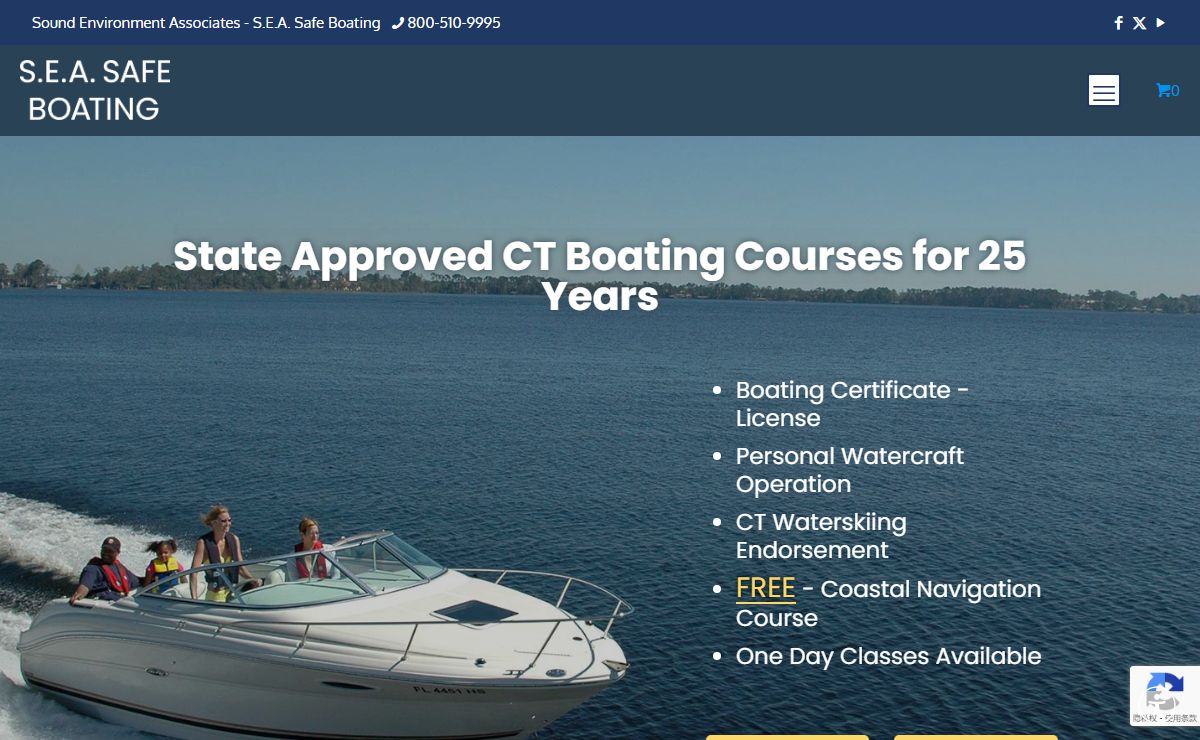 S.E.A. Safe Boating | Connecticut | Boating License Course