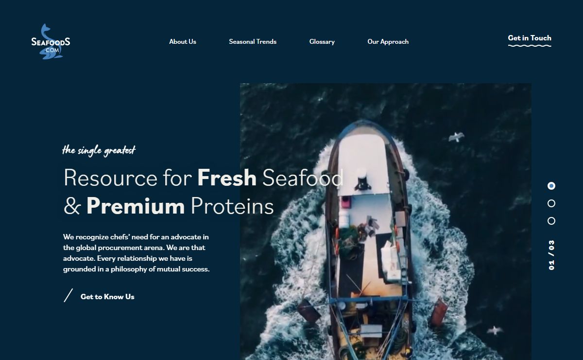 Seafoods.com | High Quality Protein | Premium Sourcing