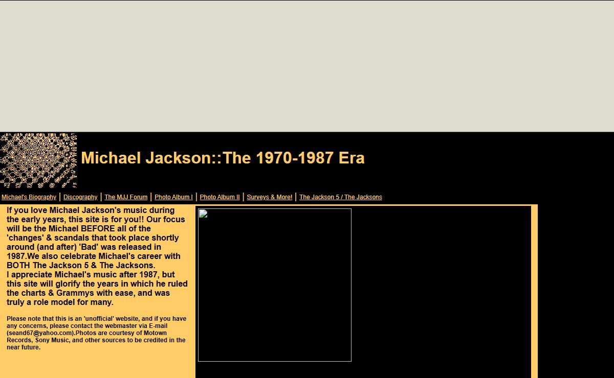 Michael Jackson::The 1970-1987 Era