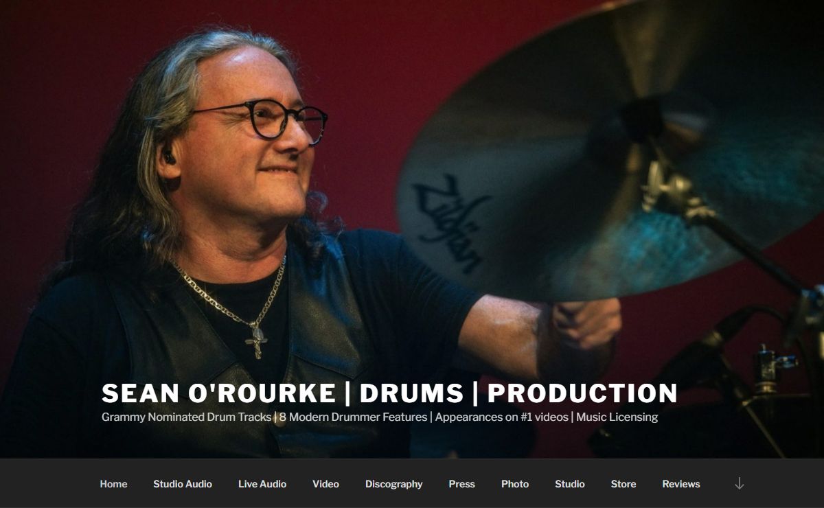 Home - Sean O'Rourke | Drums | Production