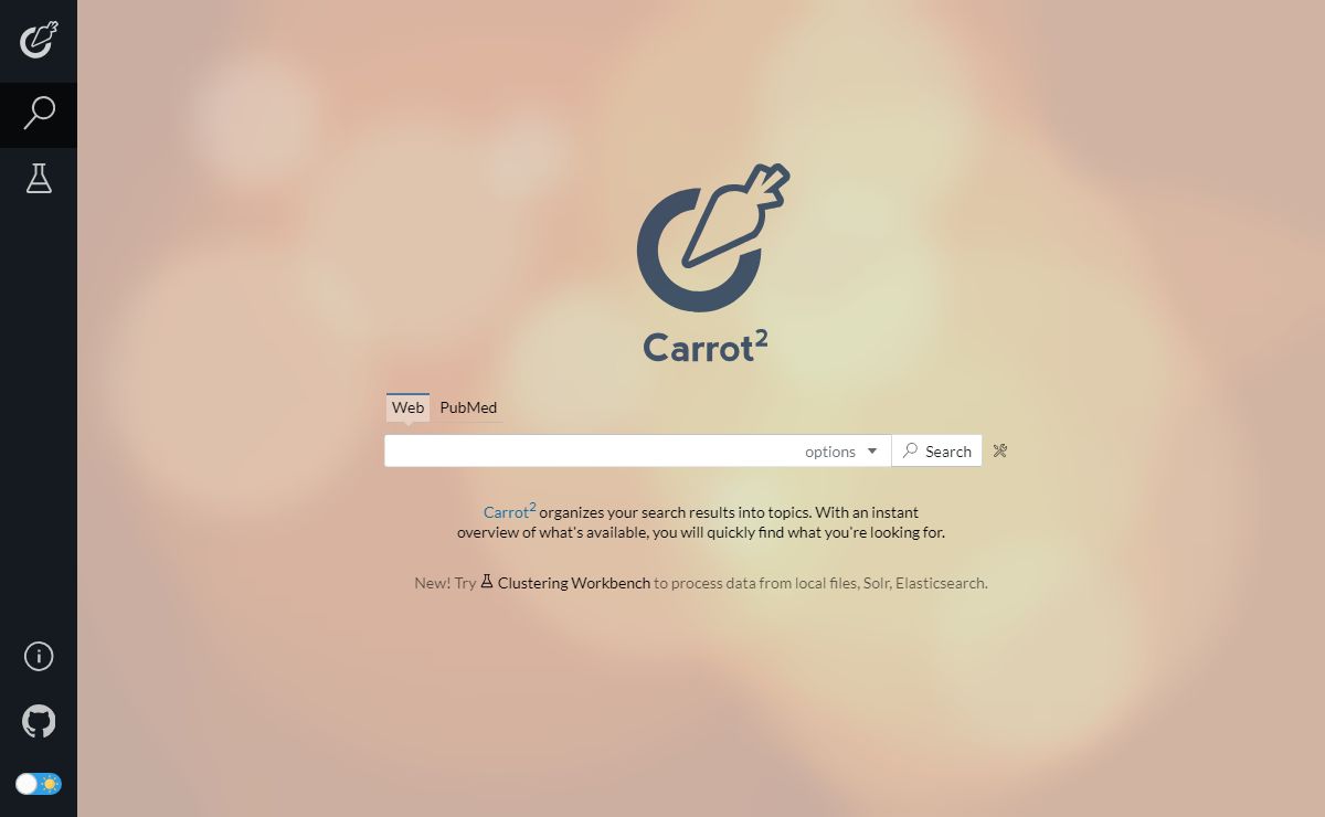 Carrot2 search results clustering engine