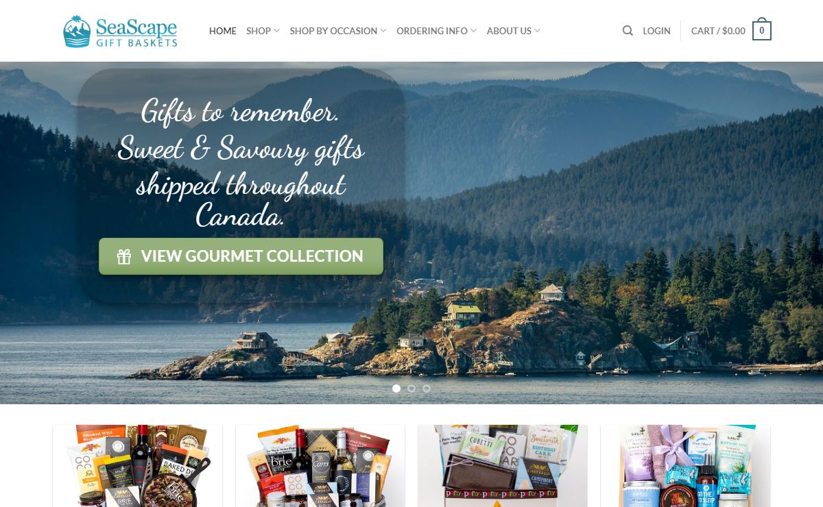 Vancouver Gift Baskets delivered to their door: Gourmet, Wine, Champagne, Chocolate Gift -