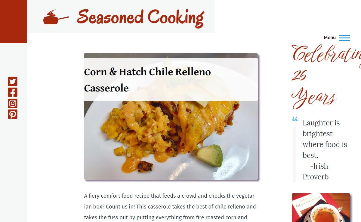 | Seasoned Cooking