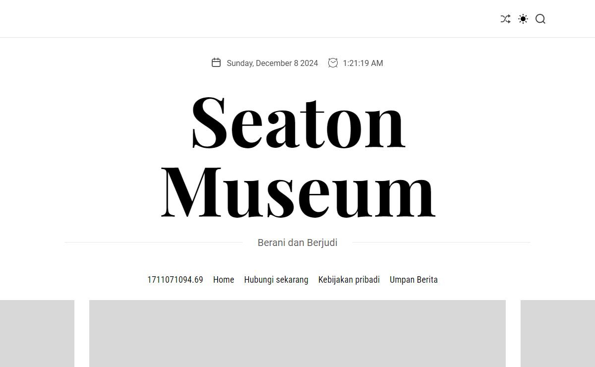 Seaton Museum – Berani dan Berjudi