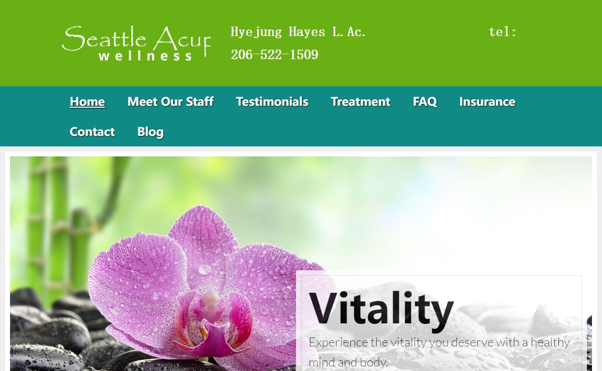 Seattle Acupuncture Wellness Center - Best Seattle Acupuncture