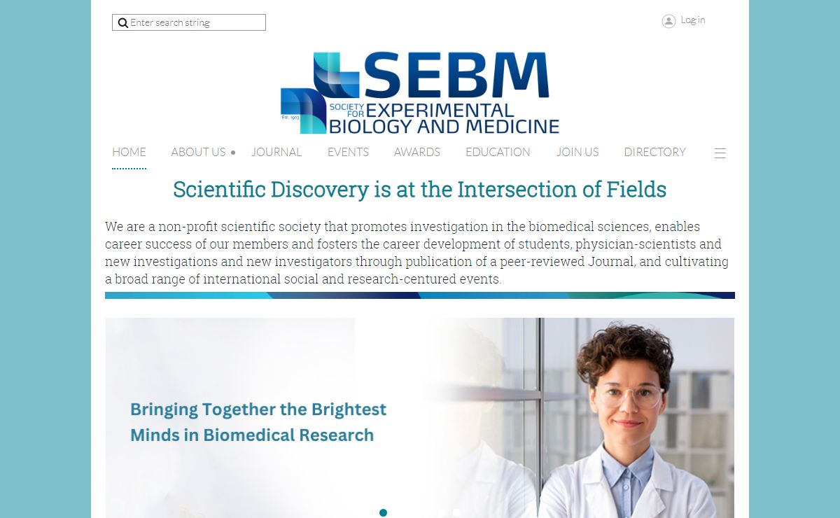 Society for Experimental Biology and Medicine - Home