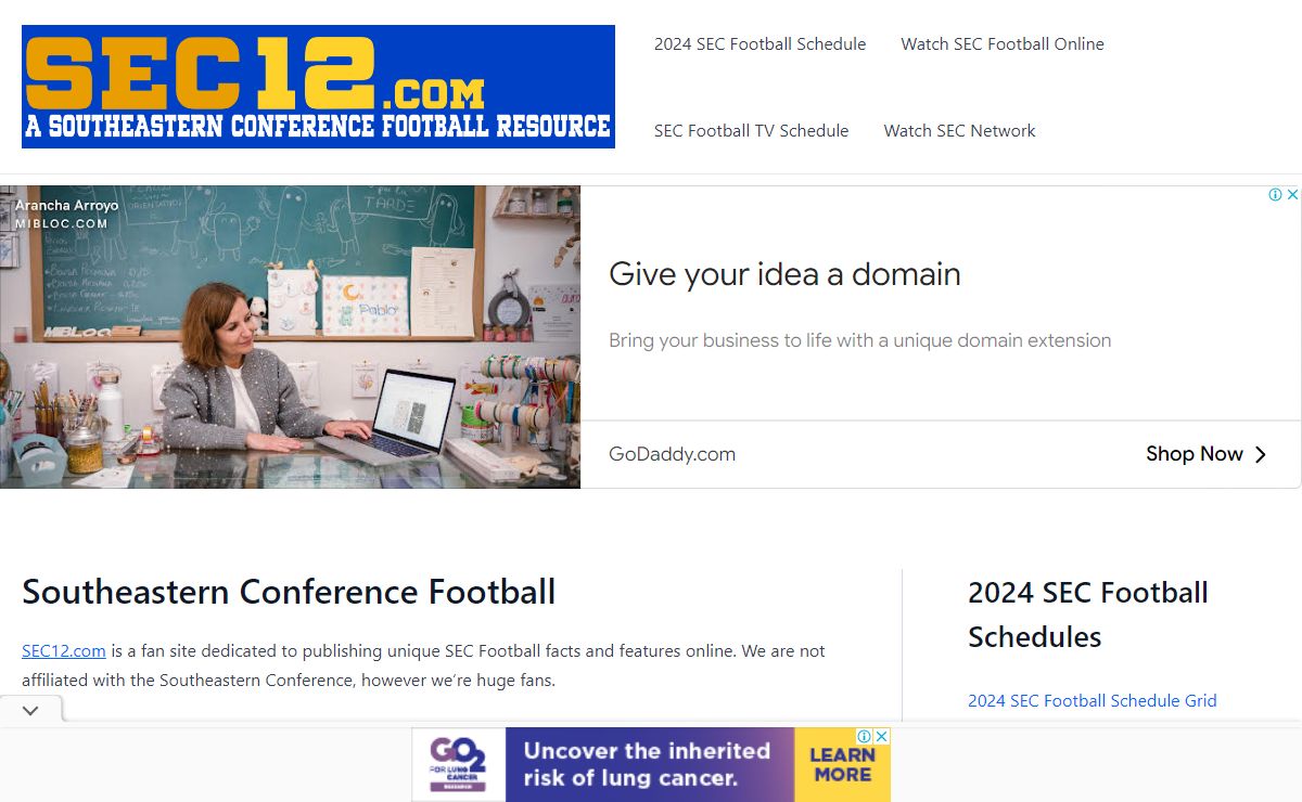 Southeastern Conference Football - SEC12.com - SEC Football