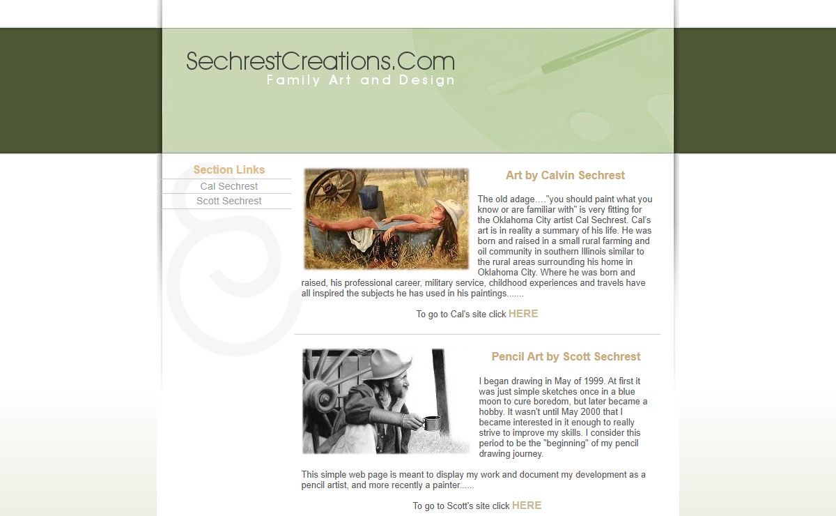 SechrestCreations.com - Art and Design