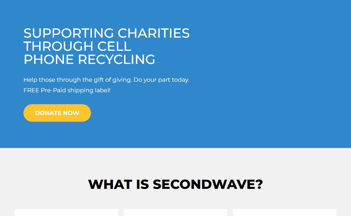 Donate & Recycle Old Cell Phones - Phone Recycle For Charity
