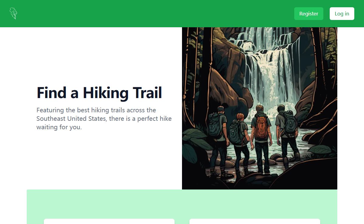 Hiking Trails Southeast United States · Secret Falls