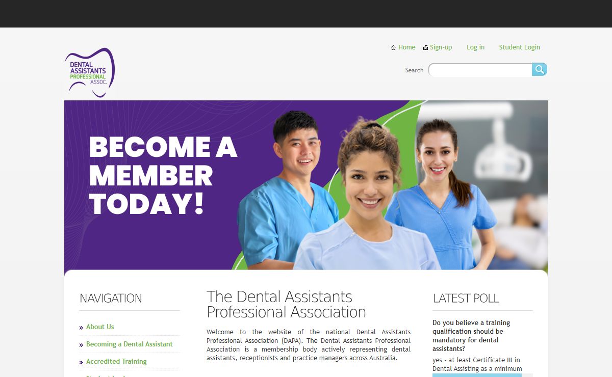 The Dental Assistants Professional Association