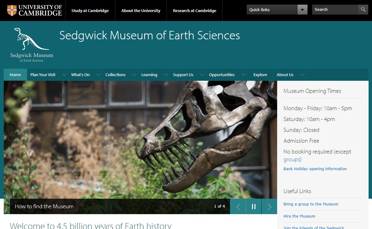 Sedgwick Museum of Earth Sciences |