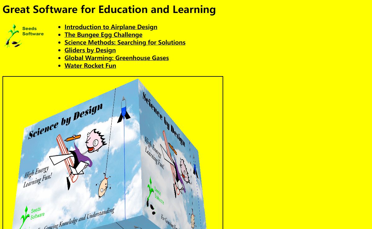 Software for Education and Learning by Seeds Software