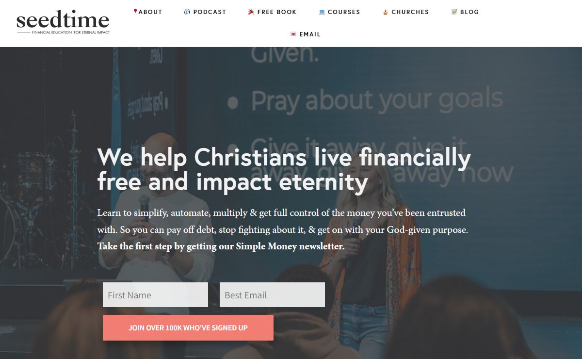SeedTime Money: Financial Freedom for Eternal Impact