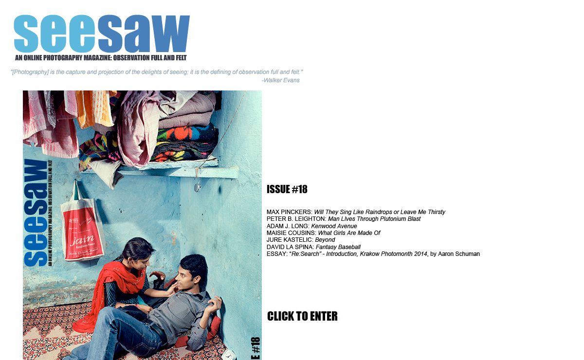 SEESAW MAGAZINE: Home