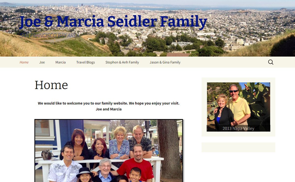Joe & Marcia Seidler Family | SAN FRANCISCO BAY AREA