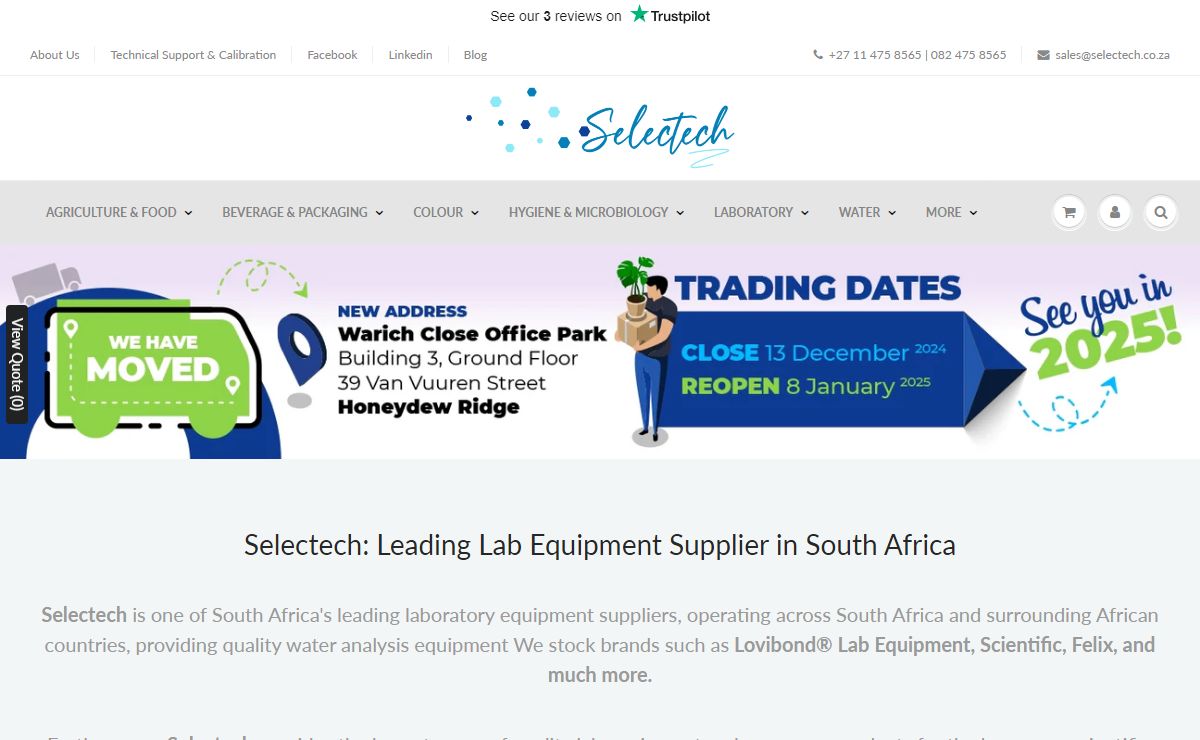 Laboratory Equipment Supplier - Science Equipment – Selectech