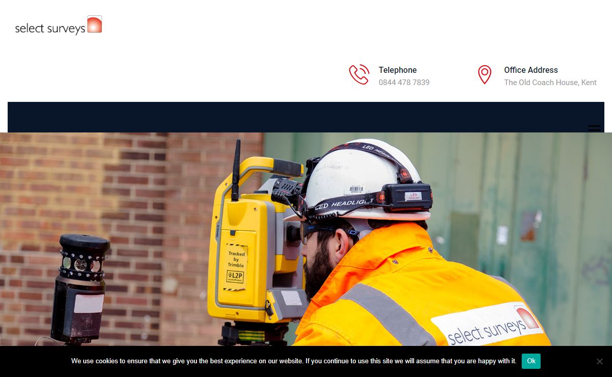 Select Surveys: Utility & Land surveying for Government, Transport and Energy Sectors