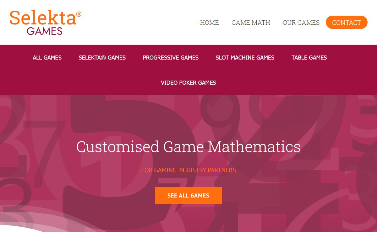 Selekta® Games – Customised Game Mathematics