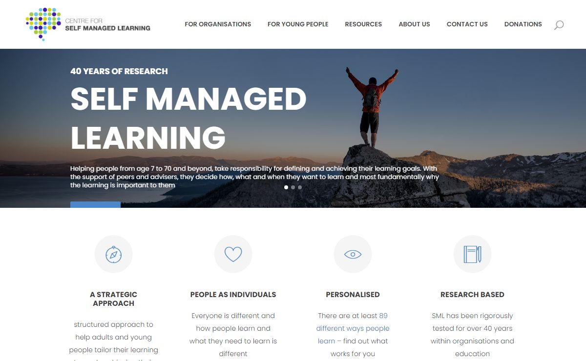 The Centre for Self Managed Learning | Personalised, strategic learning - owned and driven by you