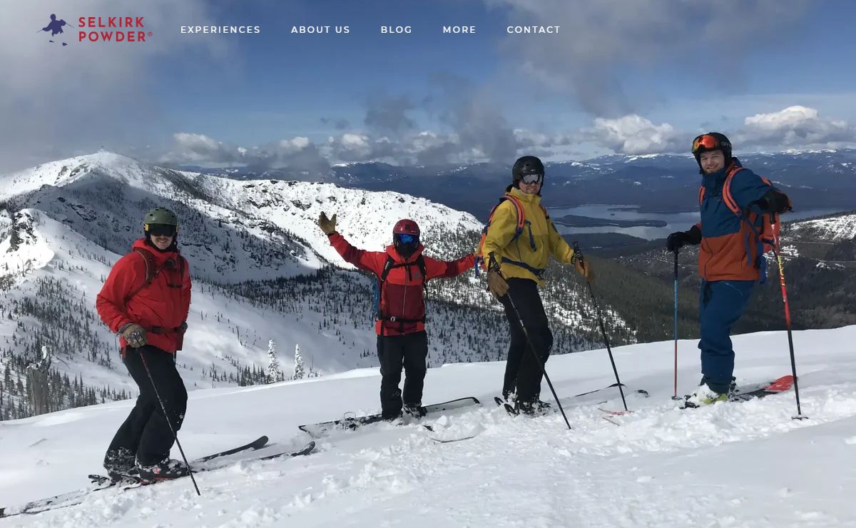 Selkirk Powder®: Guided backcountry touring & avalanche education