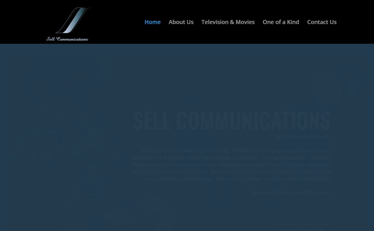 Welcome to Sell Communications | Jack M. Sell, DGA Director