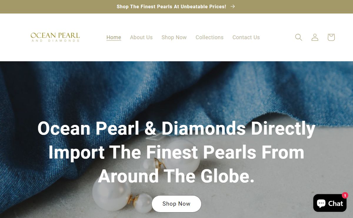 Ocean Pearl and Diamonds