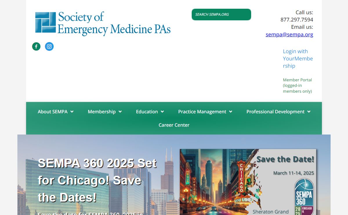 SEMPA – Society of Emergency Medicine PAs