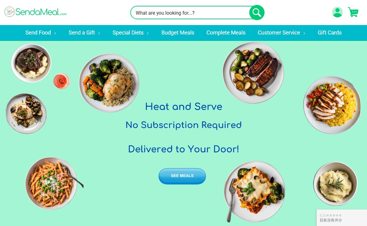 Send a Meal | Prepared Meals Delivered - Official Site
