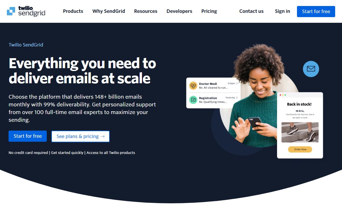 SendGrid Email API and Email Marketing Campaigns | SendGrid