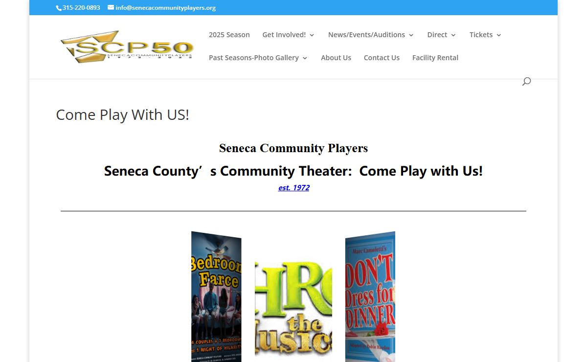 Seneca Community Players | Come Play With Us!