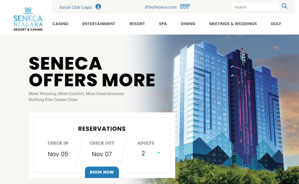 Nothing Else Comes Close - Seneca Niagara Resort & Casino - Niagara Falls, NY