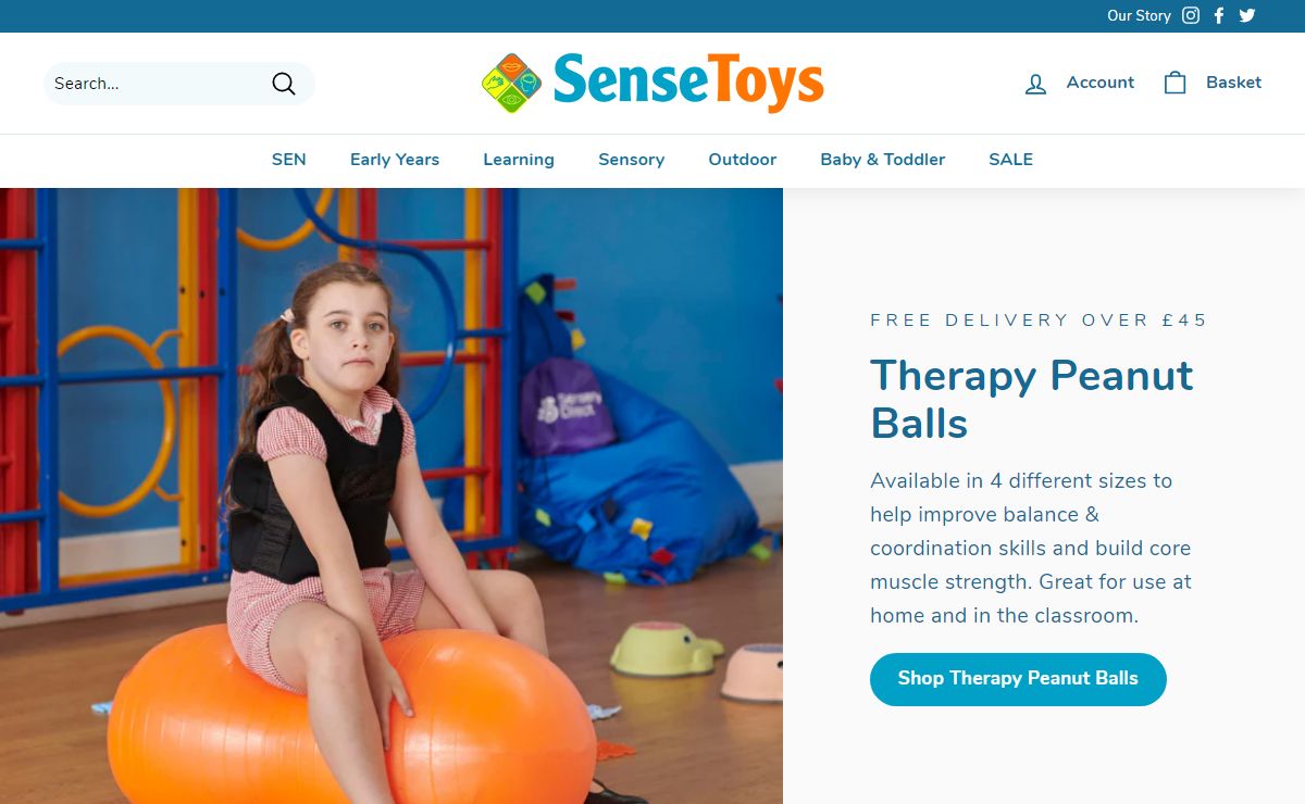 Sensory toys and educational resources for children with special needs – SenseToys