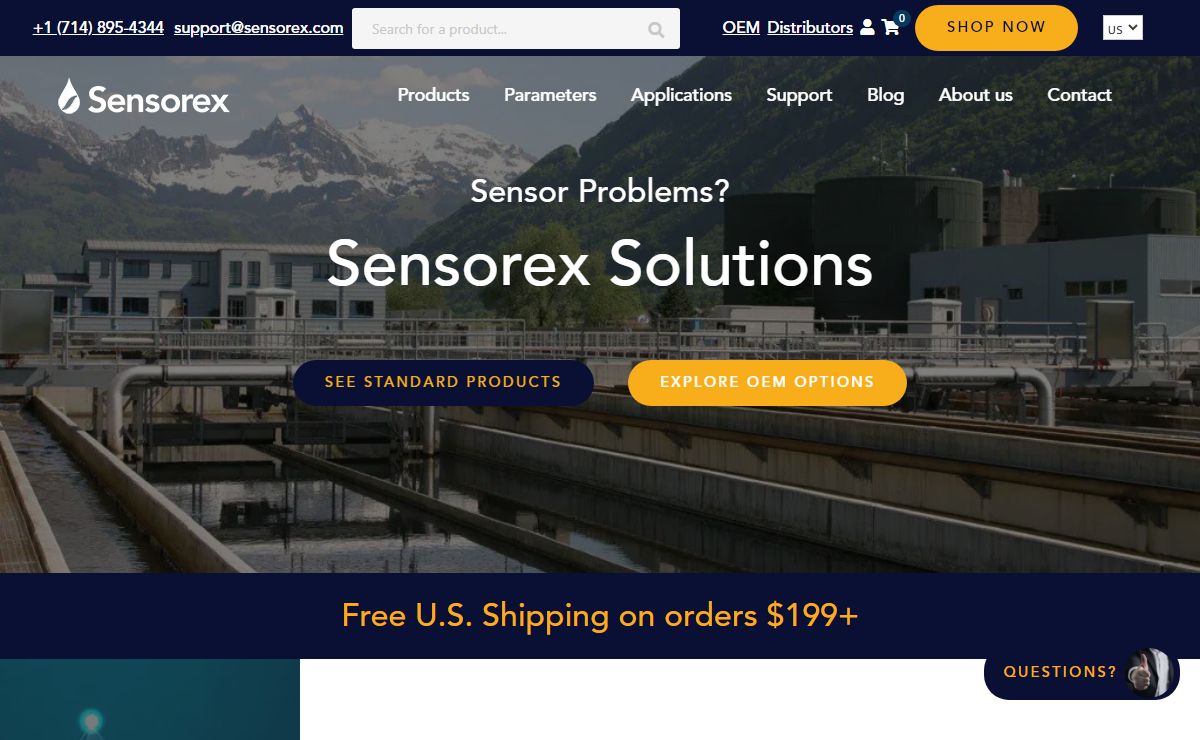 Sensorex: Leading Water Quality and Liquid Analysis Technology