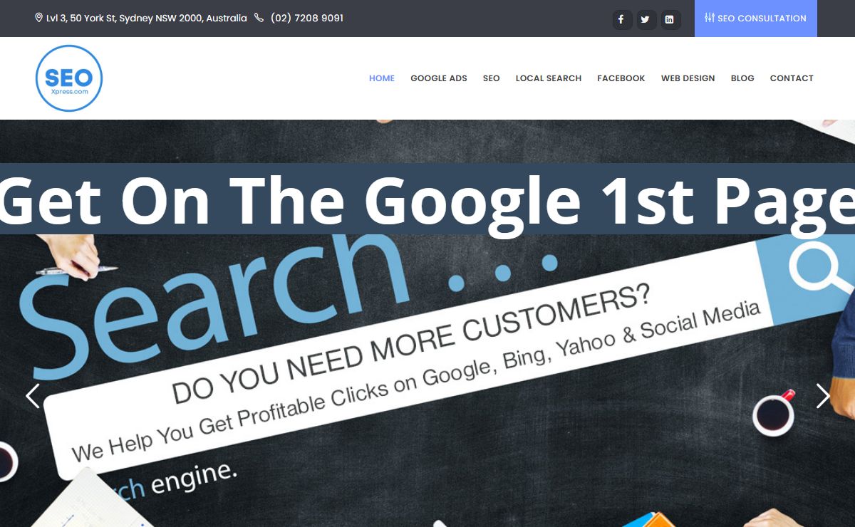Search Engine Optimisation Sydney Australia - SEO Service