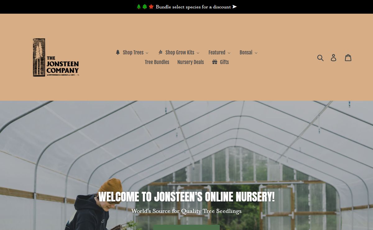 SequoiaTrees.com | Jonsteen's Online Tree Nursery – The Jonsteen Company