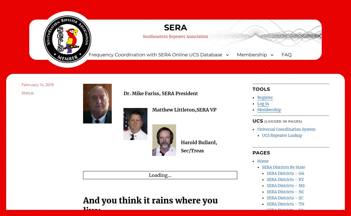 SERA – Southeastern Repeater Association