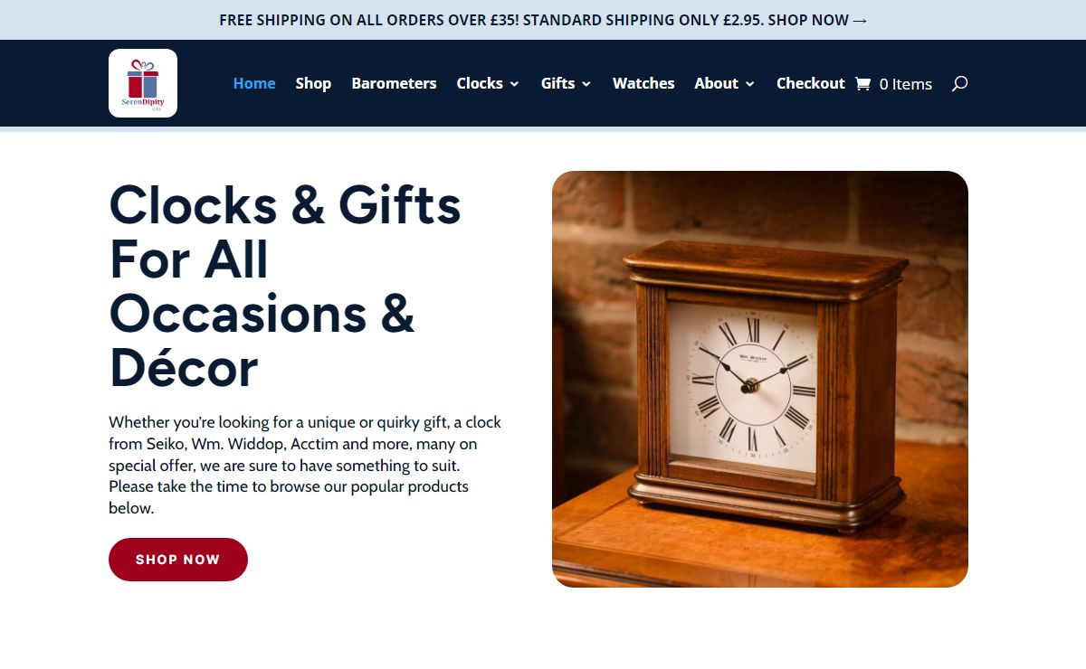 Clocks & Gifts For All Occasions & Décor - Serendipity Gifts