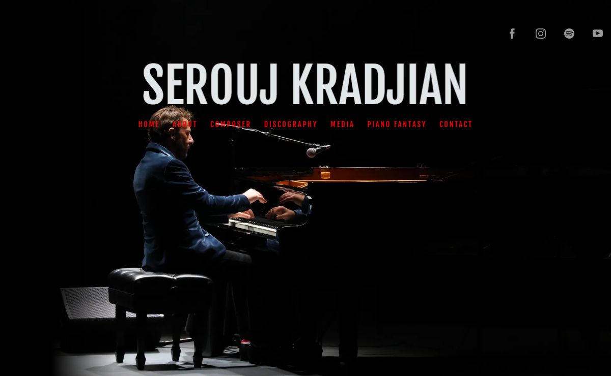 Serouj Kradjian | Pianist & Composer