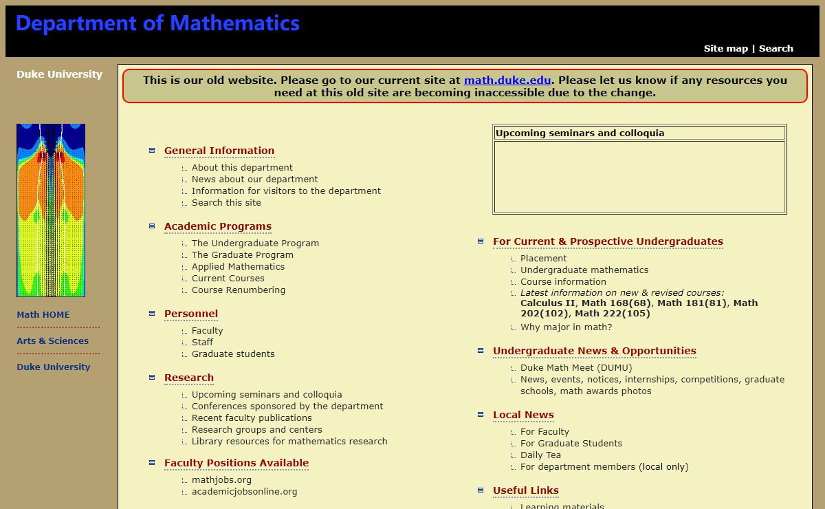 Duke Mathematics Department