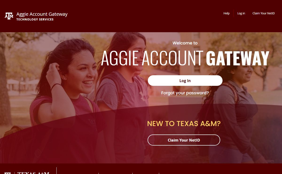 Welcome to Aggie Account Gateway | Aggie Computing Gateway