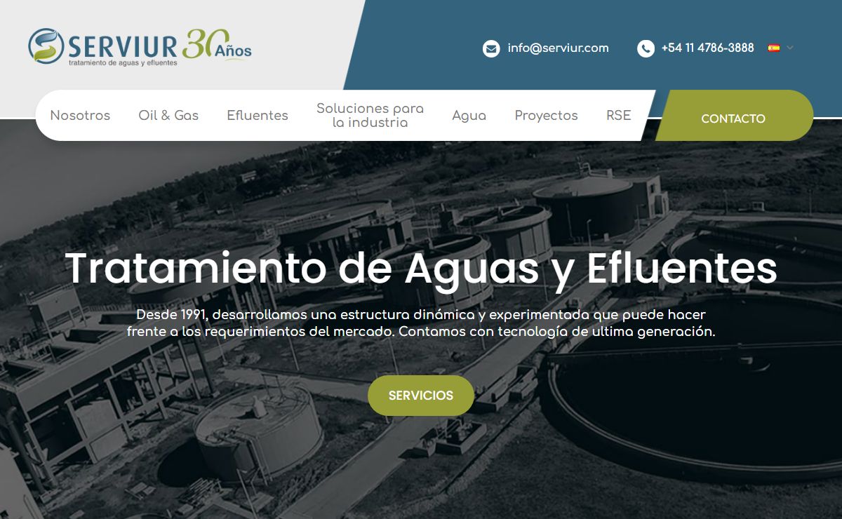 Plantas de Tratamiento de Efluentes Cloacales e Industriales | SERVIUR