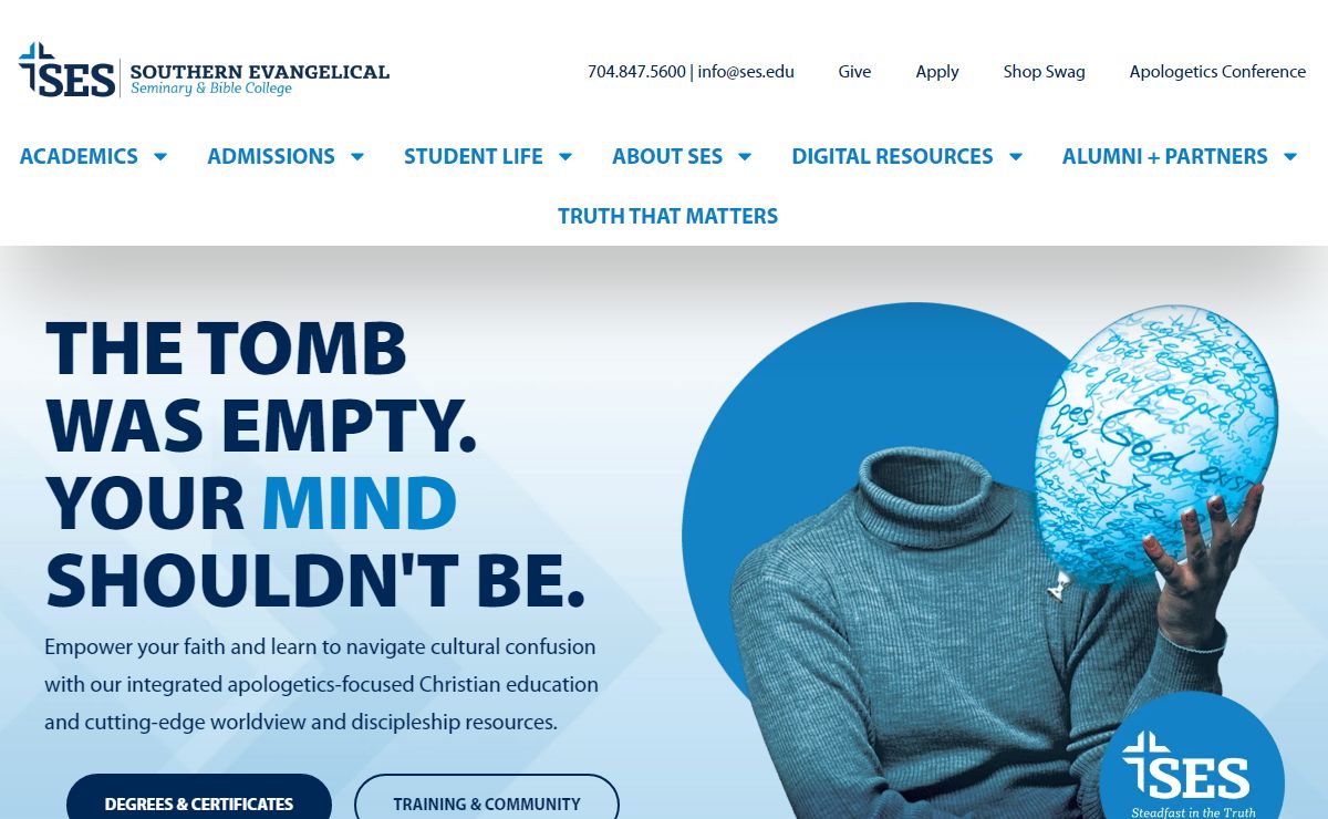 Southern Evangelical Seminary – Best Seminary in the US, Steadfast in the Truth