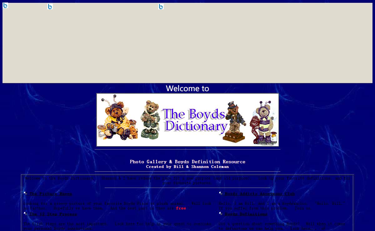 The Boyds Dictionary