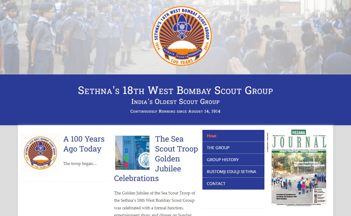 Sethna's Scouting Society, India's Oldest Scout Group | Sethna's 18th West Bombay