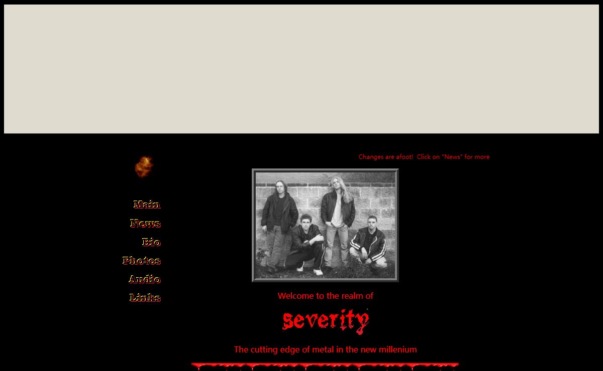Welcome to the realm of Severity!