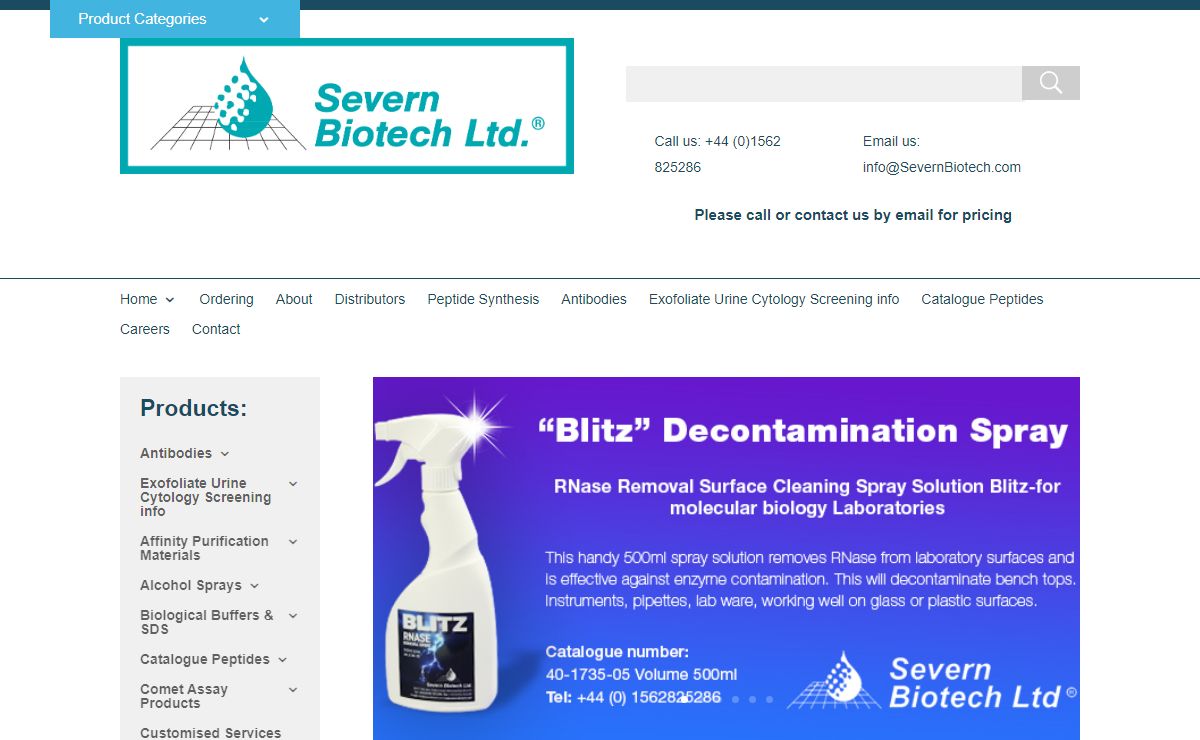 Home - Severn Biotech