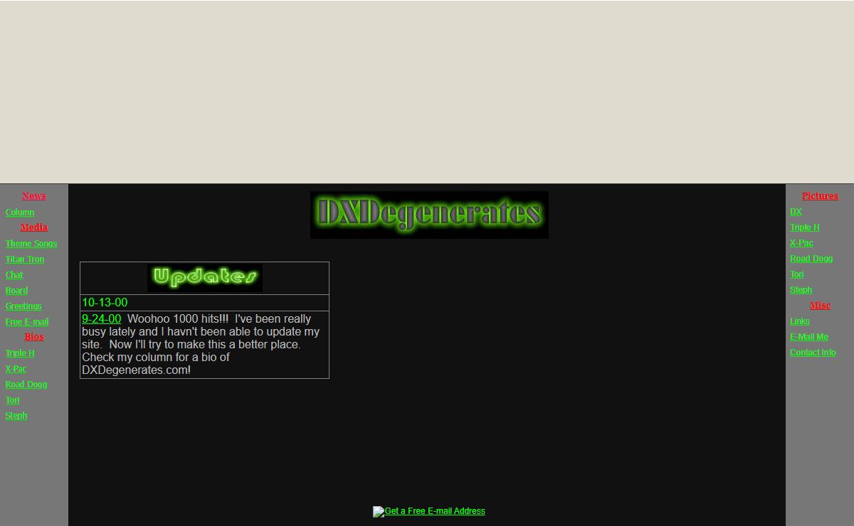 DXDegenerates.com