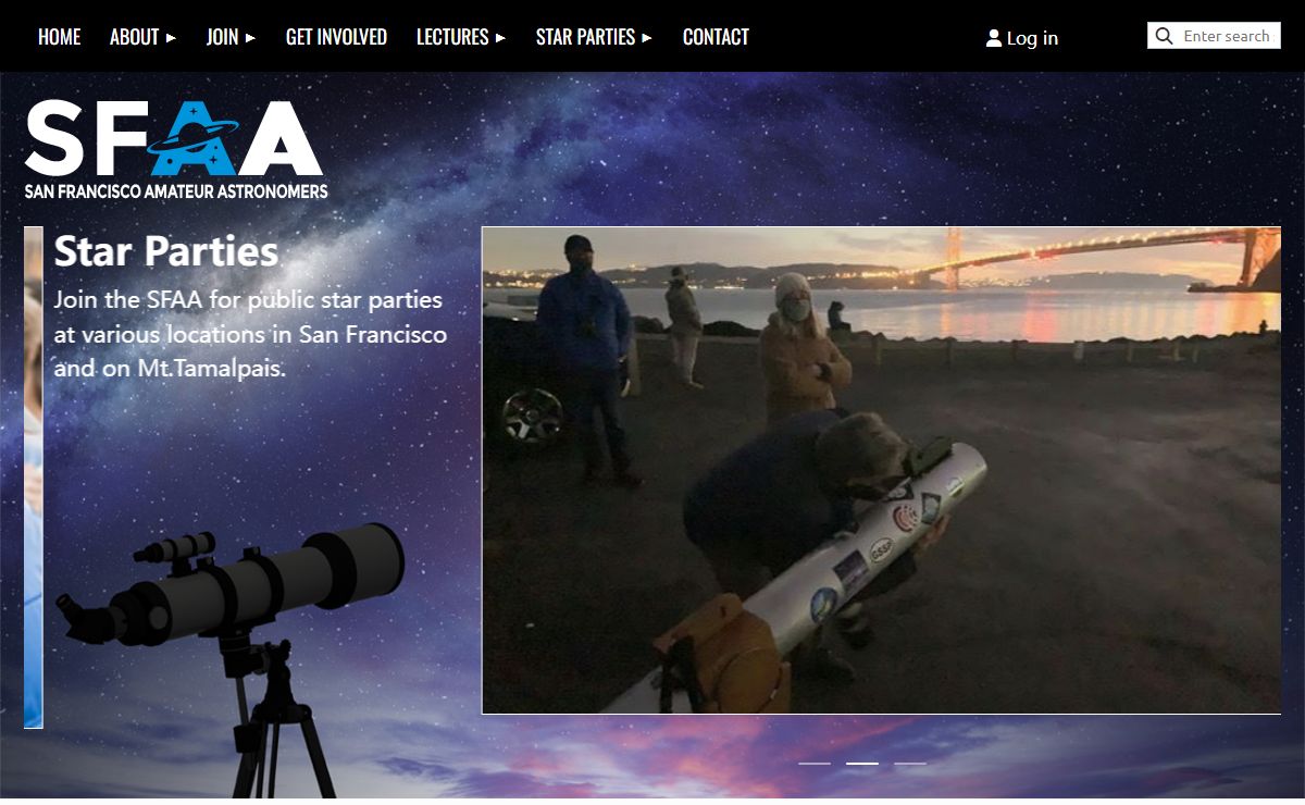 San Francisco Amateur Astronomers - Home
