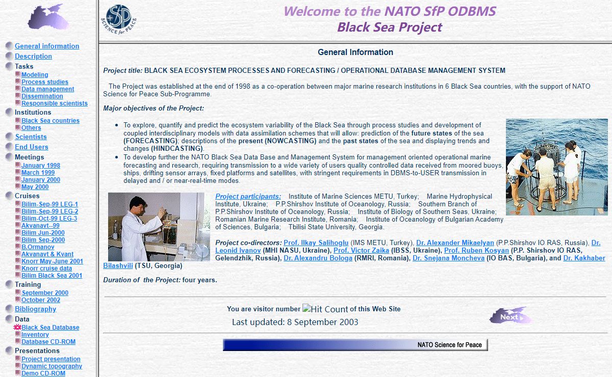 NATO SfP Black Sea project
